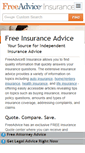 Mobile Screenshot of insurance.freeadvice.com