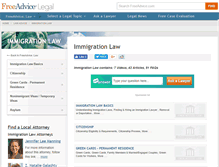 Tablet Screenshot of immigration-law.freeadvice.com